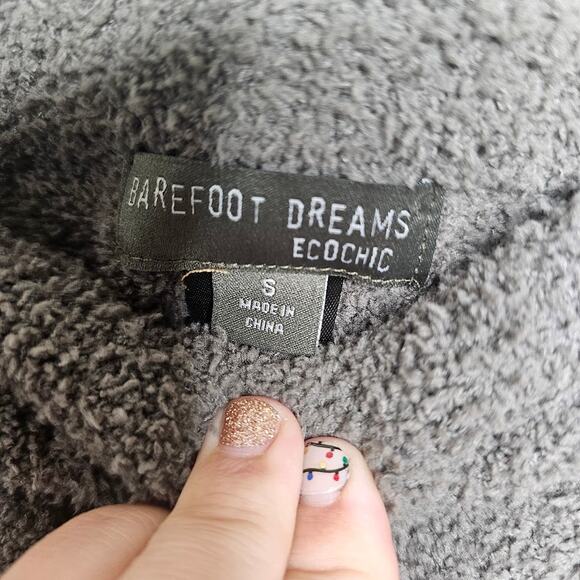 Barefoot Dreams Ecochic cozy soft lounge shorts women's size small green - Picture 4 of 5